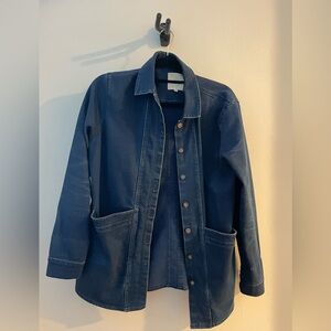 Sezane Denim Jacket in Indigo